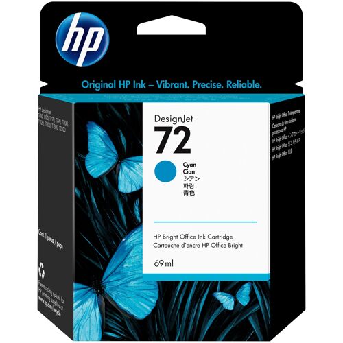 Cartouche Cyan compatible HP 72 C9398A