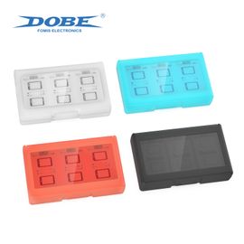 ​Boîte de rangement 24 emplacements pour cartes de jeu Switch 2 - Couleurs bleu transparent