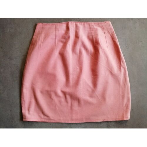 Jupe Droite Saumon Taille 38 Pimkie