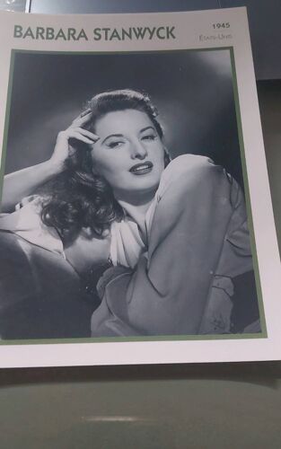 Barbara Stanwyck