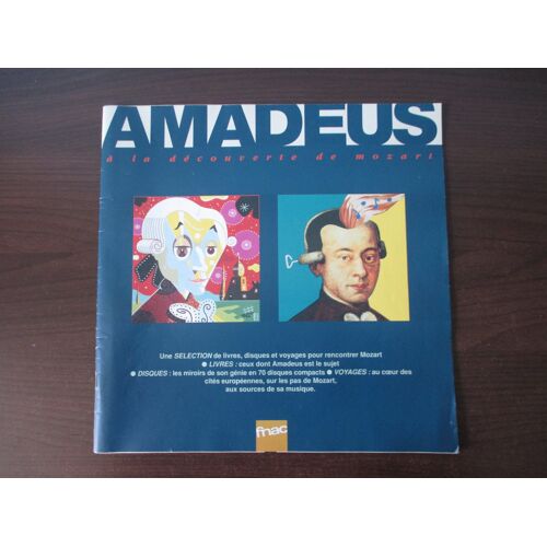 Amadeus : À La Découverte De Mozart / Fnac 1991