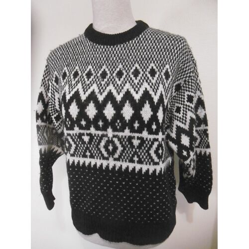 Pull Jacquard Vintage Pure Laine T 36