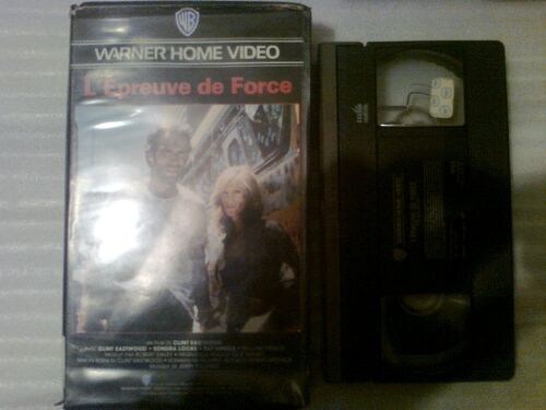 Cassette Vidéo Vhs - L'Épreuve De Force - Clint Eastwood