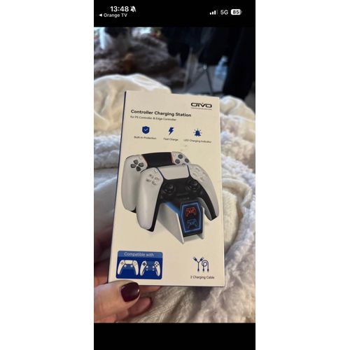 Station de charge pour deux manettes de PS5 charge rapide
