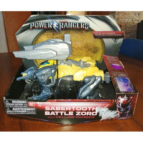 Robot Power Rangers Sabertooth Battle Zord 2016 BANDAI