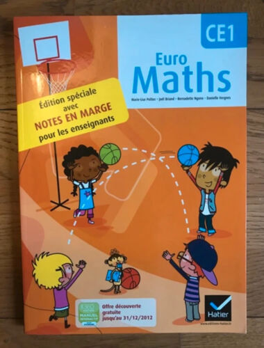 Euro Maths Ce1 - Fichier Élève + Aide-Mémoire