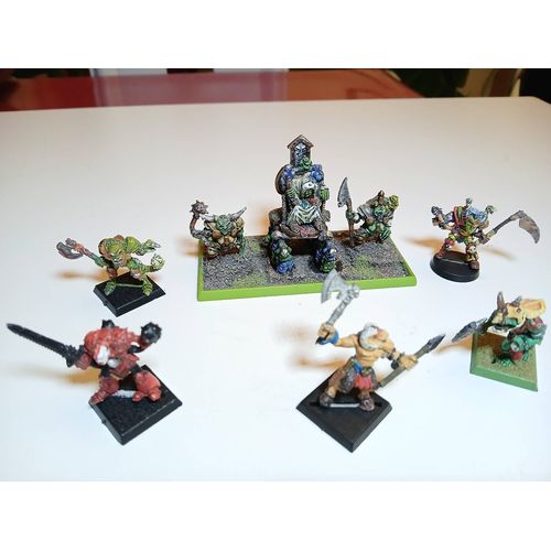Chaos Of Champion Palanquin Of Nurgle Lot Figurines Warhammer 40k