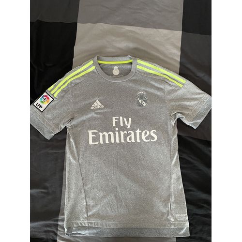 Maillot Real Madrid Adidas Gris Vintage Homme S  Très Bon État