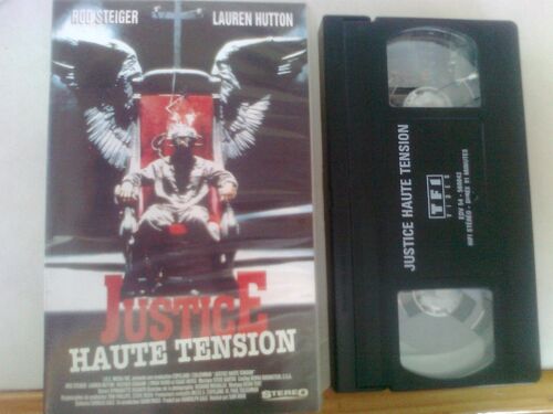 Cassette Vidéo Vhs - Justice Haute Tension - Rod Steiger