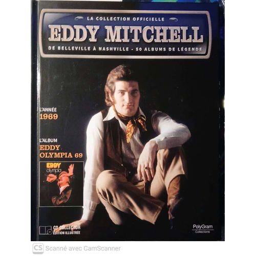 Eddy Mitchell La Collection Officielle Eddy Olympia 69 +Livret Illustré