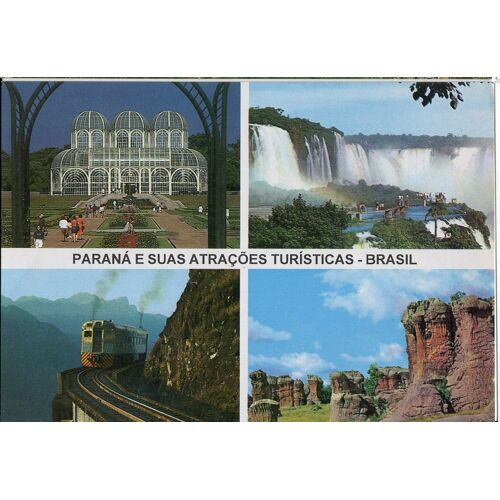Carte Postale Parana Turistico Jardin Botanique