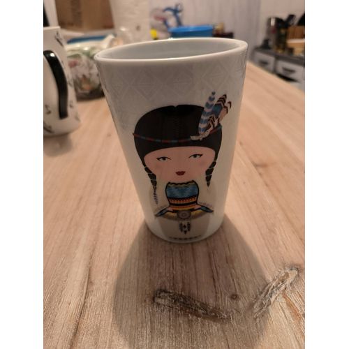 Grande Tasse Poupée Indienne