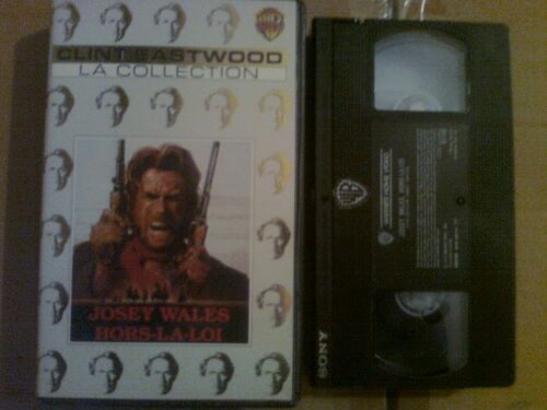 Cassette Vidéo Vhs - Josey Wales, Hors-La-Loi - Clint Eastwood