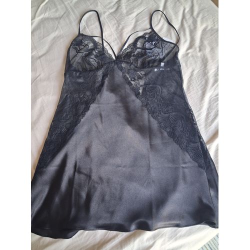 Nuisette Jonquil In Bloom Noire En Dentelle