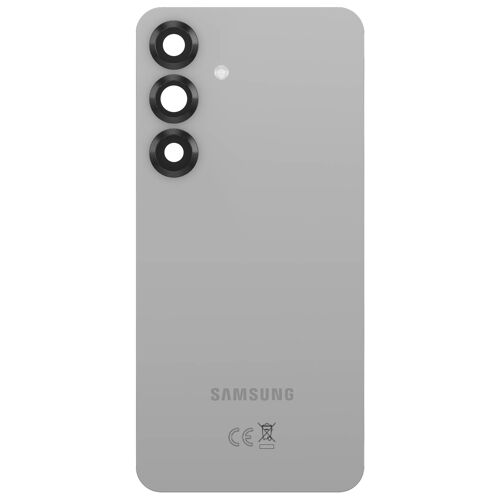 Cache Batterie De Remplacement Pour Galaxy S25 Service Pack Avec Adhésif Samsung Argent