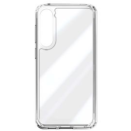 Coque Crystal pour Samsung Galaxy S23 Plus avec Dos Rigide et Bords surélevés Crong Transparent