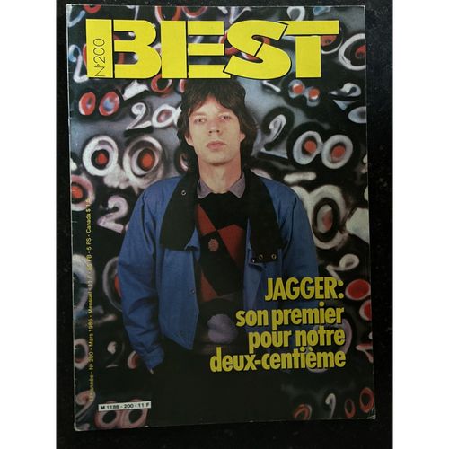 Best 200 Mars 1985 Cover Mike Jagger Sid Vicious Iggy Pop Aubert Zappa