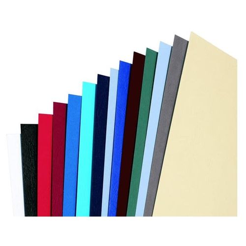 Gbc Plats De Couverture Leathergrain 250 G/M² Noir (100)