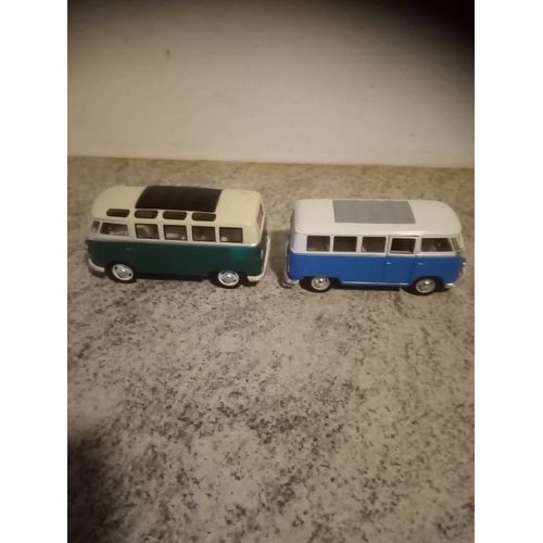 Lot De 2 Combi Vw Miniatures