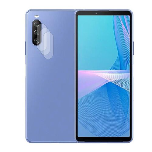 Lot de 3 Verre trempé camera, protection d'objectif arrière pour Sony Xperia 10 V 6.1"" XQ-DC72, XQ-DC54 - Visiodirect -