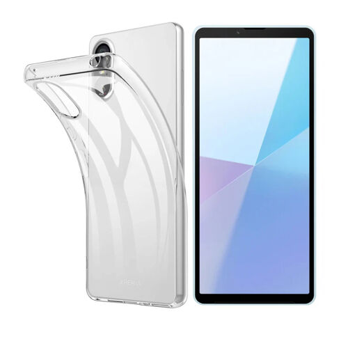 Coque de protection transparente souple silicone pour Sony Xperia 10 VI 6.1"" XQ-ES72, XQ-ES72/L2TWCX0 - Visiodirect -