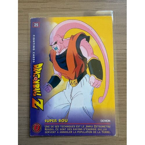 Carte 025 Dragon Ball Fighting Cards 25 Fr Dbz Super Bou Non Grattée Panini
