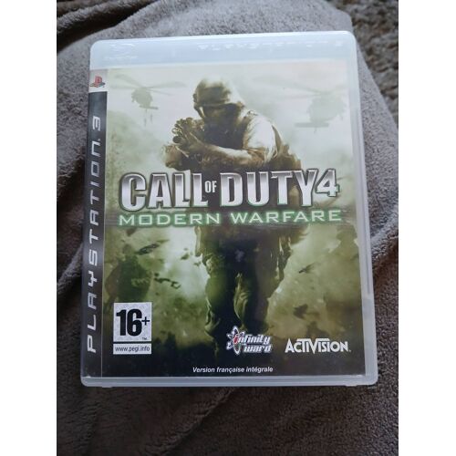 Jeu ps3 call of duty 4 modern war