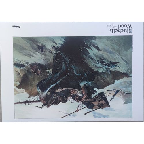 Affiche Bluebells Wood Guillaume Sorel 42x30