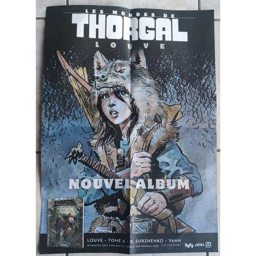 Affiche Les Mondes De Thorgal Louve Tome 6