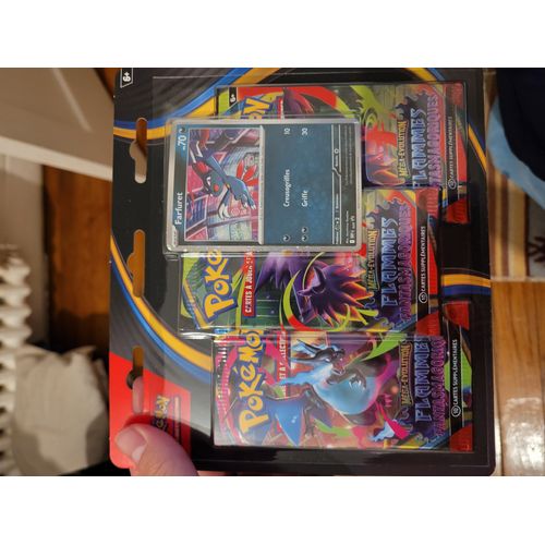 2 Tripack Mega Evolution Flamme Fantasmagorique