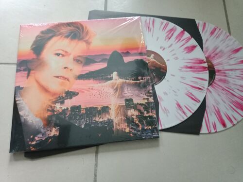 David Bowie Live In Rio De Janairo 90 2lp Vinyle Couleur Gatefold