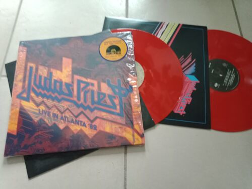 Judas Priest Live In Atlanta 82 2lp Vinyle Couleur