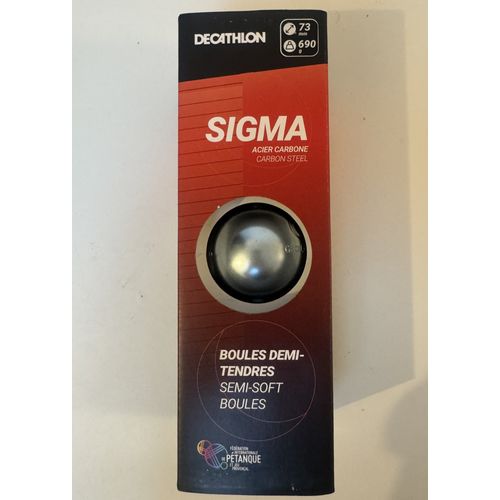 Geologic _3 Boules De Pétanque Compétition Demi Tendres Sigma