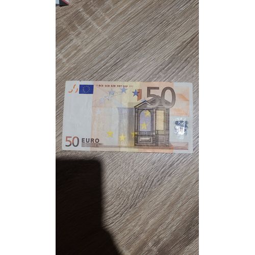 Billet De 50€, Singe Jean-Claude Trichet, Série X, 2002