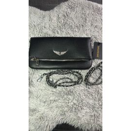 Sac à main Zadig&Voltaire rock en noir et argenté