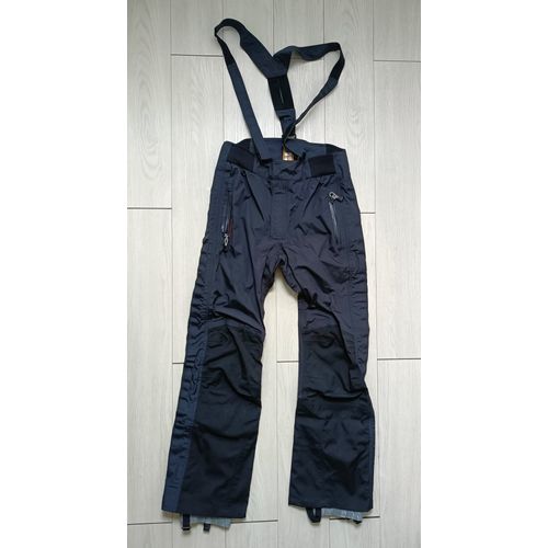 Pantalon De Ski Noir A Bretelles Amovibles. Quechua. Taille S / M