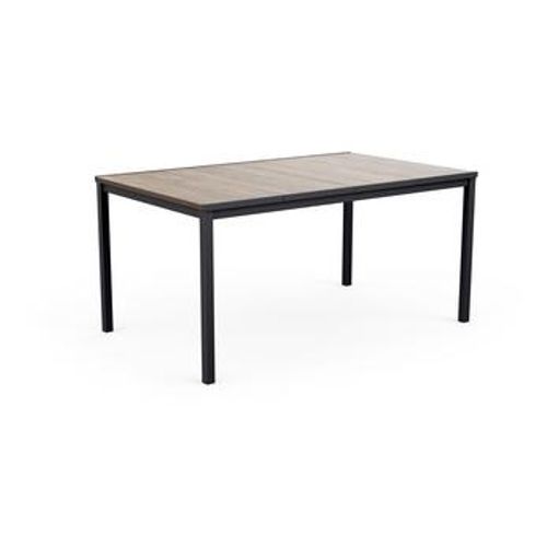 Keter 260567 Table De Jardin Noir, Bois Forme Rectangulaire