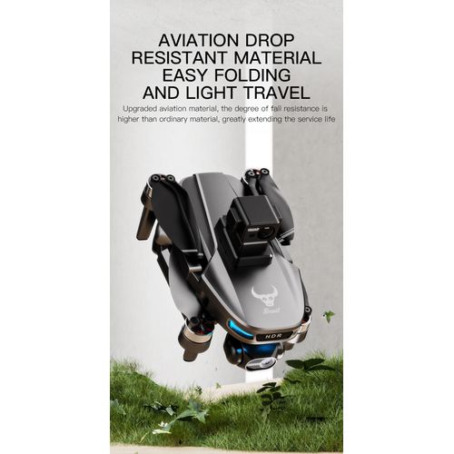 Zll Sg109 Max2 245g Gps 5g Wifi Fpv Avec Caméra Hd 4k Stabilisation Mécanique Sur 3 Axes Gimbal De 360 Évitement D'obstacles Drone Pliable Rc Brushless Quadcopter Rtf