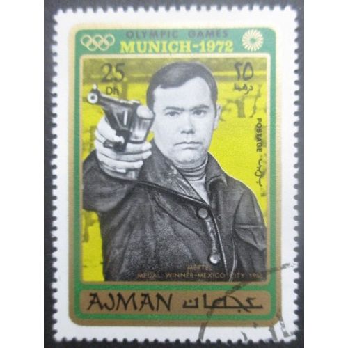 Ajman N°119b Jeux Olympiques De Munich 1972 Oblitéré