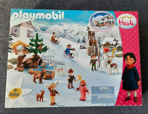 Boîte PLAYMOBIL 70261 "Heidi en Hiver"