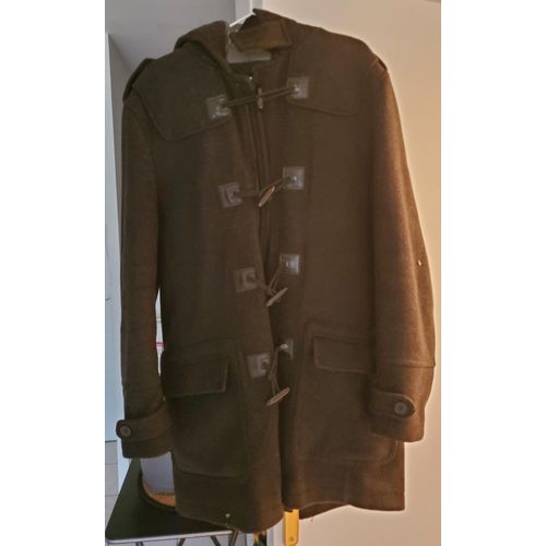 Duffle Coat, Marque Celio, Homme,, Couleur Noir, Taille L, Nombreuses  Poches Intérieur.