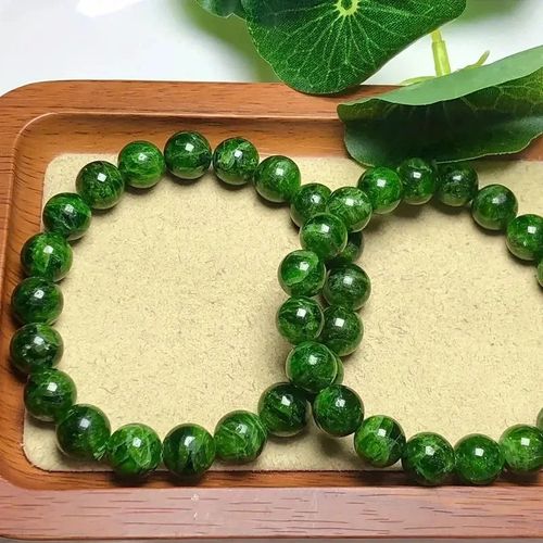 Bracelet Émeraude Naturelle