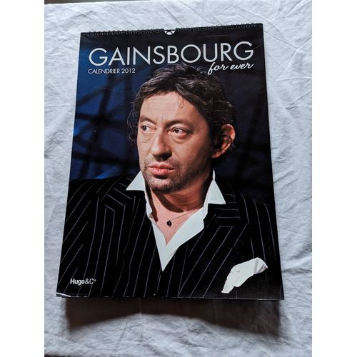 Calendrier Collector Serge Gainsbourg 2012