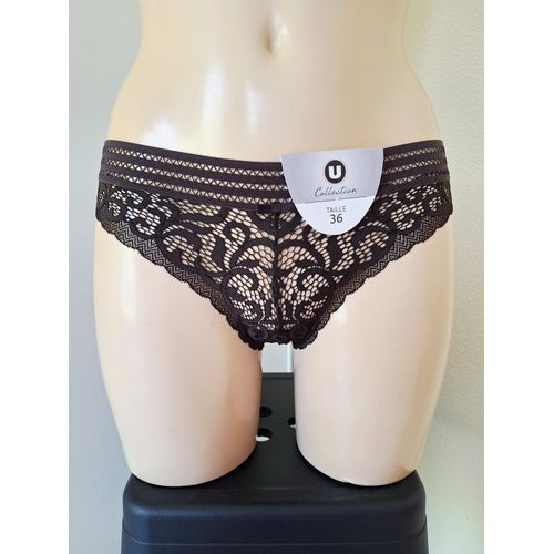 Tanga Taille 36 U Collection Marron