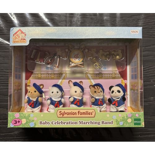 SYLVANIAN FAMILIES - Baby Celebration Marching Band 5505 - La Fanfare des Bébés - Edition 35 Ans