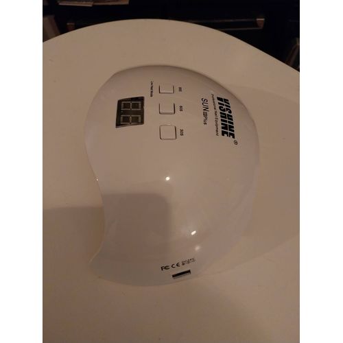 Lampe Vernis Semi Permanent. Très Bon État Blanc