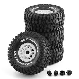 4 Pneus De Camion Tout-Terrain Desert Short Course De 135 Mm Avec Hexagone De Roue De 17 Mm Pour Arrma Mojave Udr Yikong Df7 Fs Voiture Rc Tout-Terrain-Générique