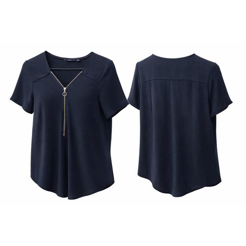 Blouse Bleu Foncé Kiabi Taille M/38-40
