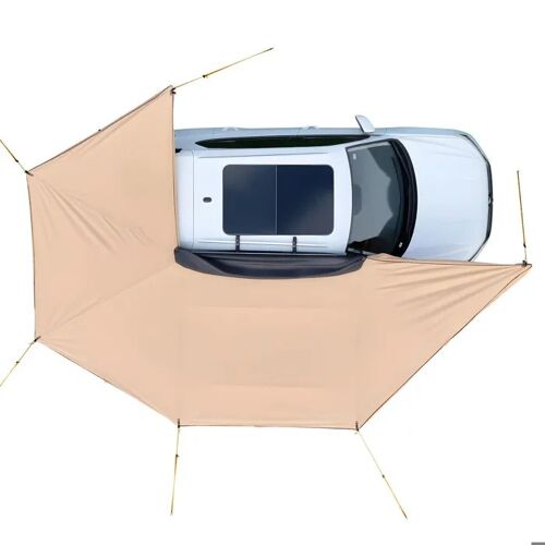 Auvent 270 Degrés 6,08x2,10 M Pour Véhicule-Duoku-Abri Latéral Rétractable Imperméable Et Résistant Aux Uv50+, Adapté Aux Suv
