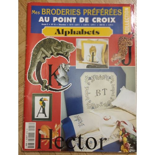 Alphabets - Mes Broderies Préférées Au Pont De Croix